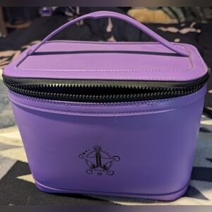 JS Purple Make Up Bag